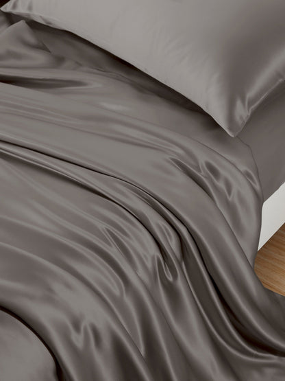 Ensemble de housse de couette 3 pièces en soie - 25 momme