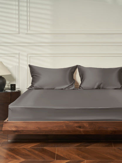 Ensemble de draps-housses 3 pièces en soie - 25 momme