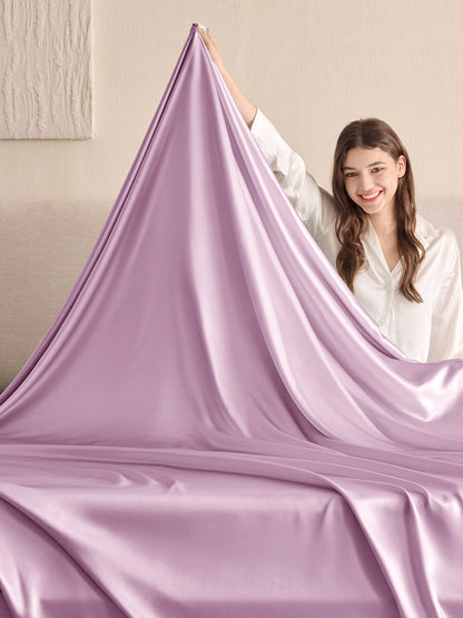 Drap plat en soie - 19 momme