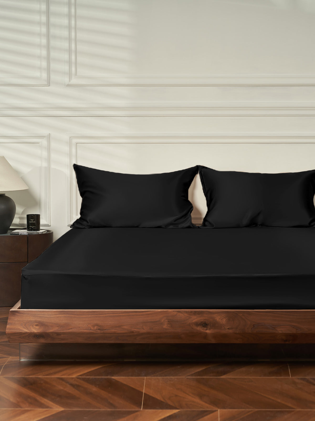 Ensemble de draps-housses 3 pièces en soie - 25 momme
