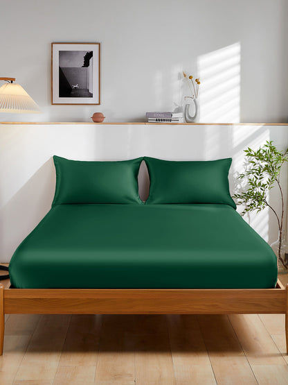 Ensemble de draps-housses 3 pièces en soie - 19 momme