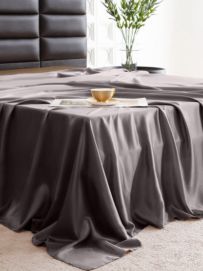 Drap plat en soie - 22 momme