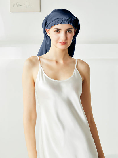 Bonnet extra large pour cheveux longs et bouclés