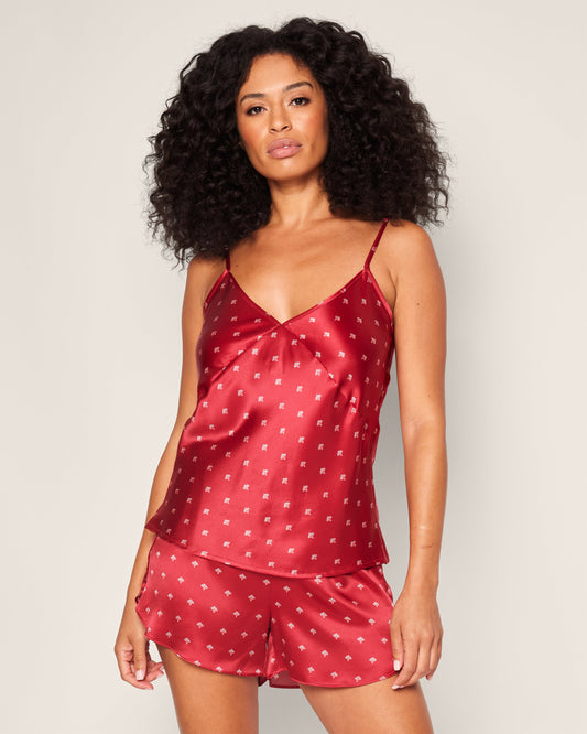 Ensemble camisole Arlette courte en soie