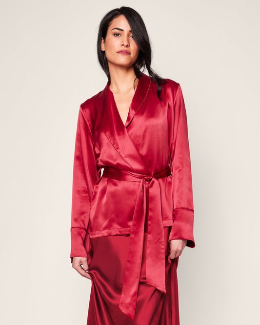 Peignoir court rubis